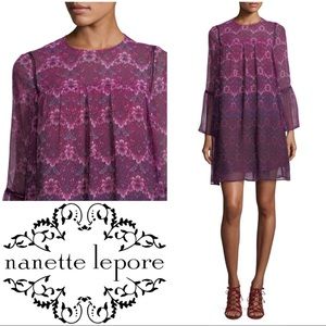 Nanette Lepore Moody Romance Dress sz 14 NWT